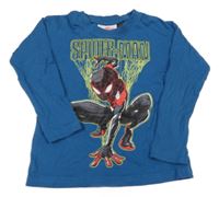Modré triko se Spider-manem Marvel 
