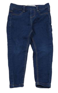 Tmavomodré riflové džegíny Denim Co.