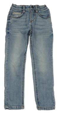 Světlemodré skinny teplákové rifle BLUE RIDGE