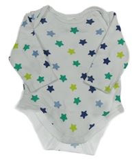 Biele body s hviezdičkami C&A