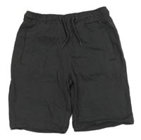 Tmavosivé chino teplákové kraťasy YIGGA