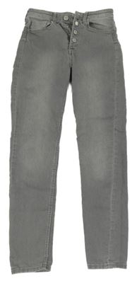 Šedé skinny rifle H&M