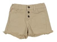 Světlebéžové riflové kraťasy STORYTELLING