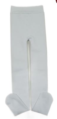 Bílé thermo zateplené punčocháče