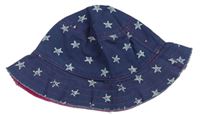 Tmavomodrý klobúk s hviezdičkami Debenhams