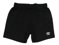 Čierne športové kraťasy s logom Umbro