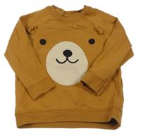Hnedá mikina s medvěďom zn. H&M