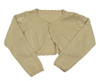 Piesková é trblietavé svetrové bolerko George