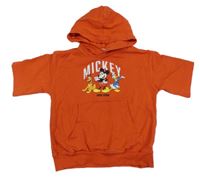 Červená mikina s Mickeym s přáteli a kapucňou H&M