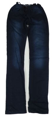 Tmavomodré teplákové rifle Staccato