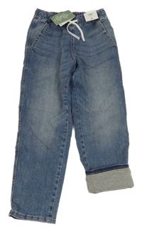 Nové - Modré podšité jogger rifle H&M