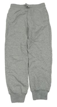 Šedé melírované tepláky H&M