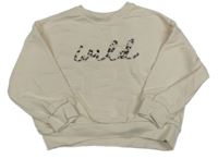 Smotanová mikina s nápisom F&F