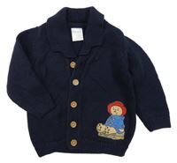 Tmavomodrý prepínaci sveter s Paddingtonem F&F