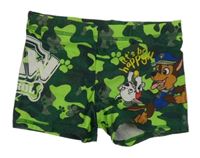 Zelené army nohavičkové plavky - Tlapková Patrola C&A