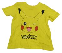 Žlté tričko s Pikachu H&M