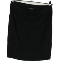 Dámska čierna rebrovaná pletená sukňa Atmosphere