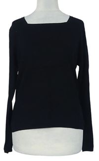 Dámsky čierny ľahký sveter M&S