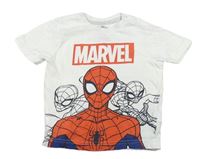 Biele tričko so Spidermanem Marvel