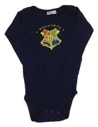 Tmavomodré body s potiskem Harry Potter