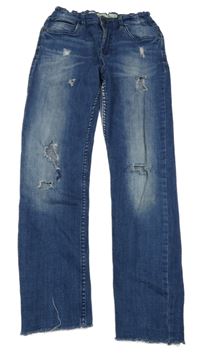 Modré skinny rifle Denim Co