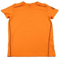 Neónově oranžové športové tričko Yigga
