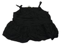 Čierny crop top H&M