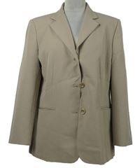 Dámske béžové sako New Fashion