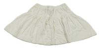 Biela bavlnená sukňa Infinity kids
