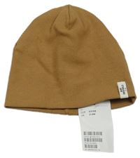 Nové - Hnědá žebrovaná čepice H&M