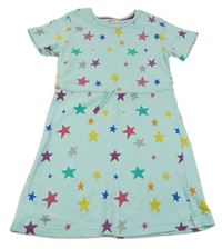 Svetlomodré teplákové šaty s hviezdami Mountain Warehouse