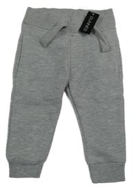 Nové - Šedé melírované tepláky Dunnes