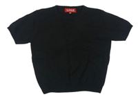 Čierne pletené tričko zn. H&M