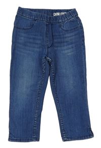 Modré capri džegíny H&M
