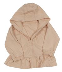 Svetloružová prepínaci mikina s kapucňou Matalan