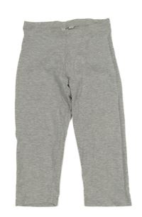 Sivé melírované capri legíny C&A