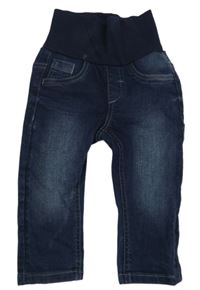 Tmavomodré rifle s úpletovým pasom S. Oliver