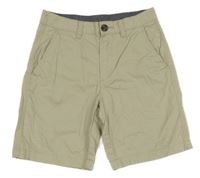 Světlebéžové chino plátěné kraťasy H&M