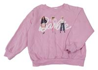 Ružová mikina s Barbie H&M