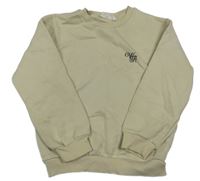 Béžová mikina s písmeny H&M