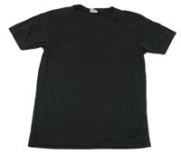 Černé sportovní tričko