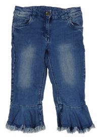 Modré capri rifle Topolino