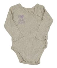 Béžové melírované zavinovací body s nápisem Lupilu