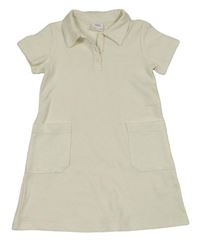 Smotanové polo šaty Primark