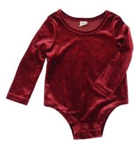 Vínové sametové body Shein