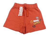 Červené kraťasy s Marvel Primark