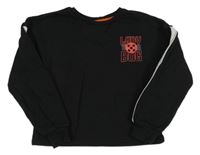 Čierna mikina s nápisom George