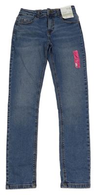 Nové - Tmavomodré skinny rifle Denim Co.