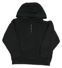 Čierna mikina s vreckom a kapucňou Next