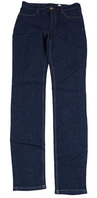 Tmavomodré skinny rifle H&M